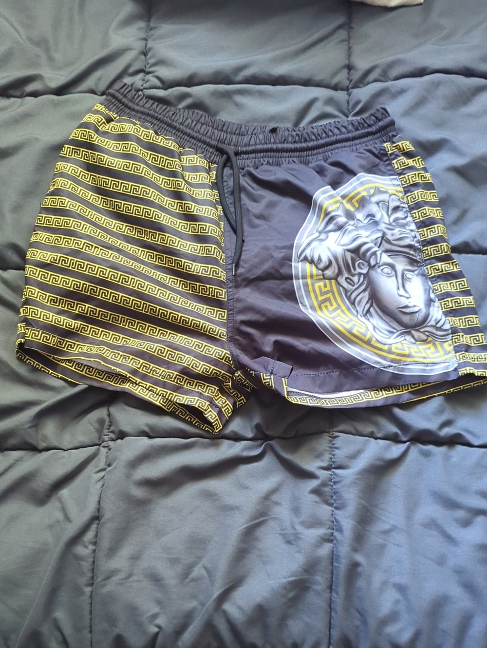 Versace Medusa Swim Gym Shorts Size Small-Medium